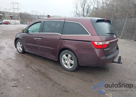 2012 Honda Odyssey Touring/Touring Elite from USA, damaged, VIN 5FNRL5H92CB082138